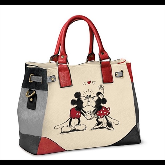 The Bradford Exchange Handbags - Disney | “Mickey & Minnie Love Story” Purse